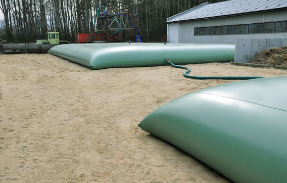 Flexible tanks for effluent storage