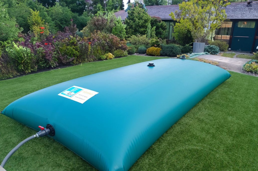 Flexible tank for storing water and rainwater 10m3