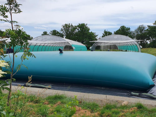 Flexible tank for storing water and rainwater 200m3